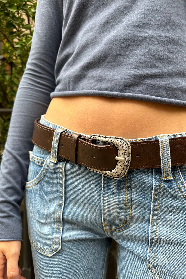 WESTERN BELT | Brown