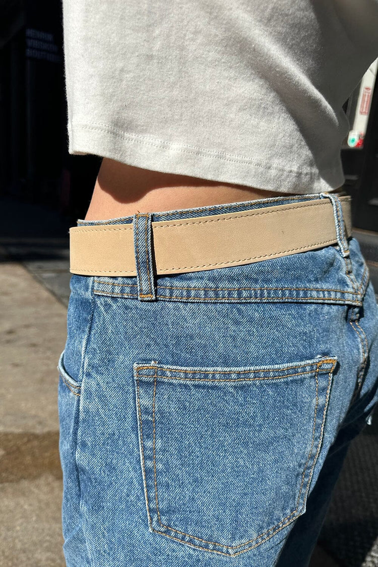 SUEDE WESTERN BELT