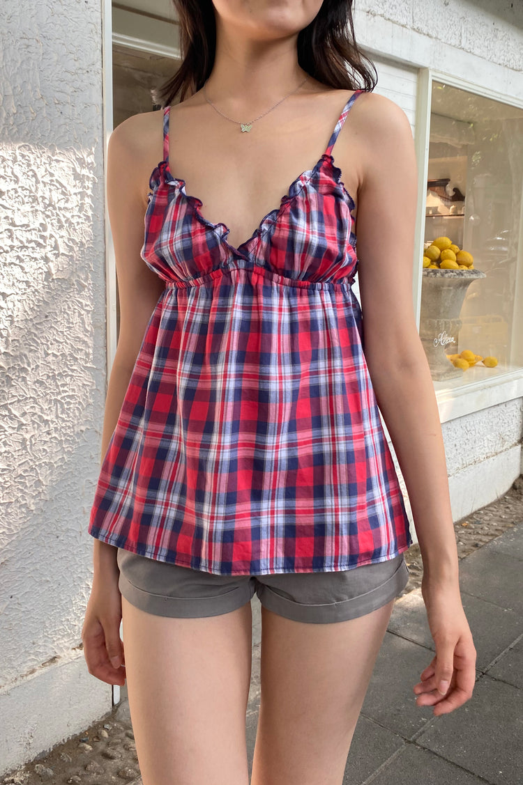 Amara Plaid Tank | Amara Plaid Tank