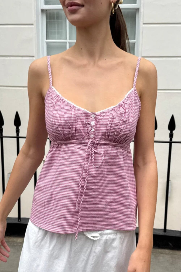 Tiffany Gingham Top | 