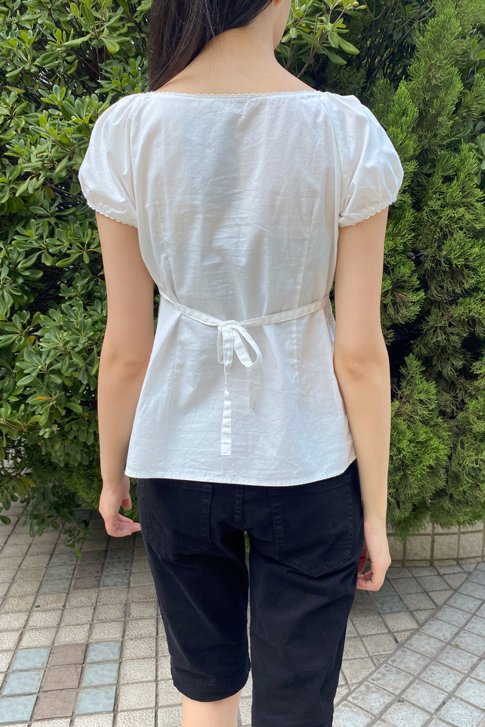 Thalia Top | White / XS/S