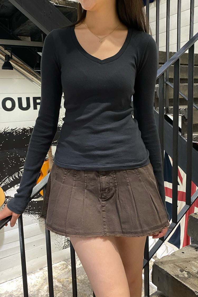 Leah Top | Black / XS/S