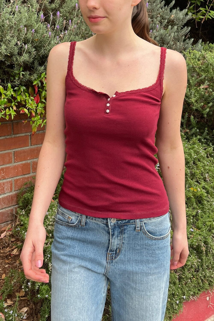 Amaya Tank | Red / XS/S
