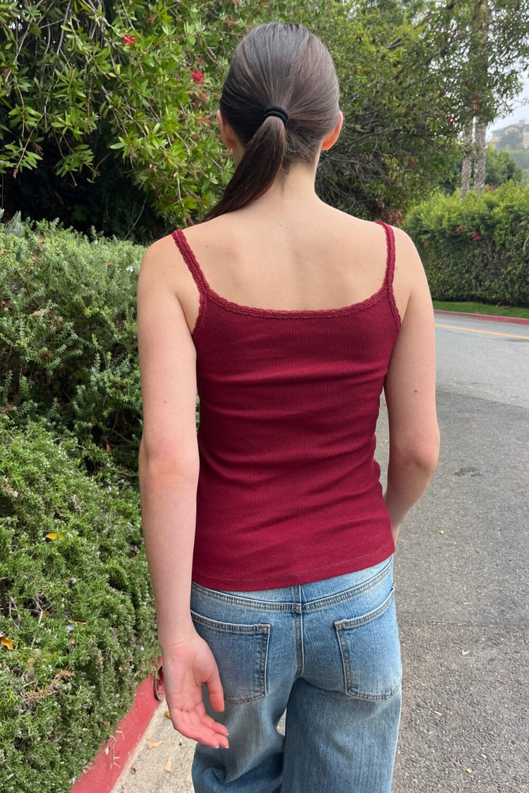 Amaya Tank | Red / XS/S