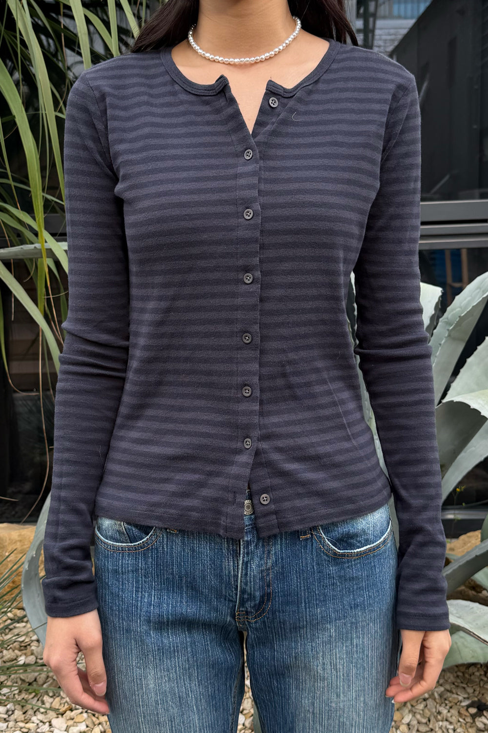 Purple Black Stripe / S/M