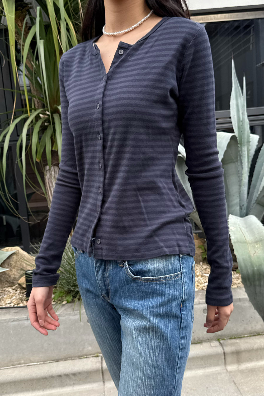 Purple Black Stripe / S/M