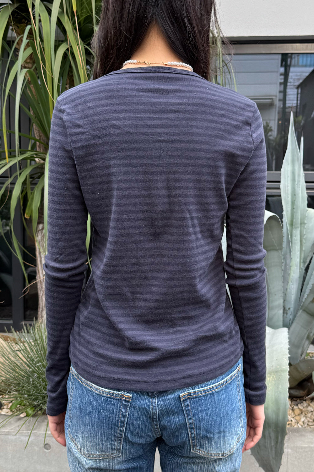 Purple Black Stripe / S/M
