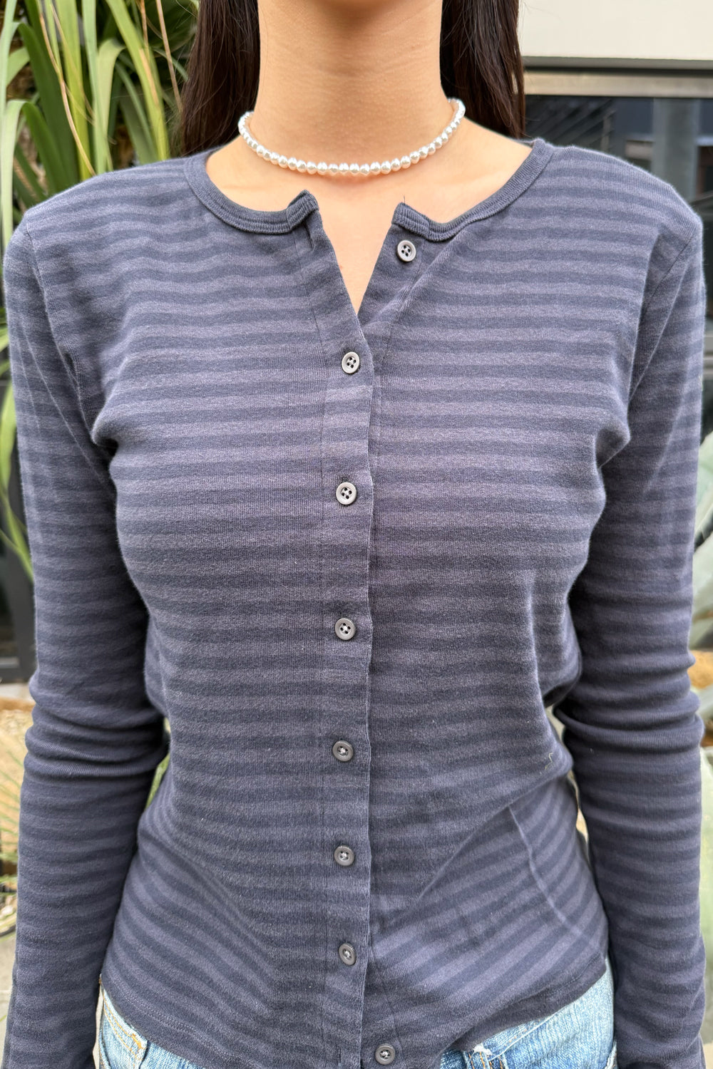 Purple Black Stripe / S/M