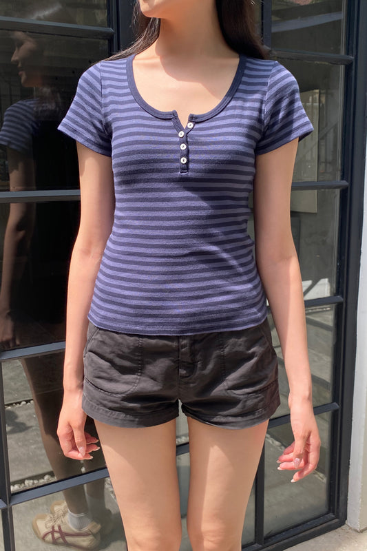 Purple Black Stripe / XS/S