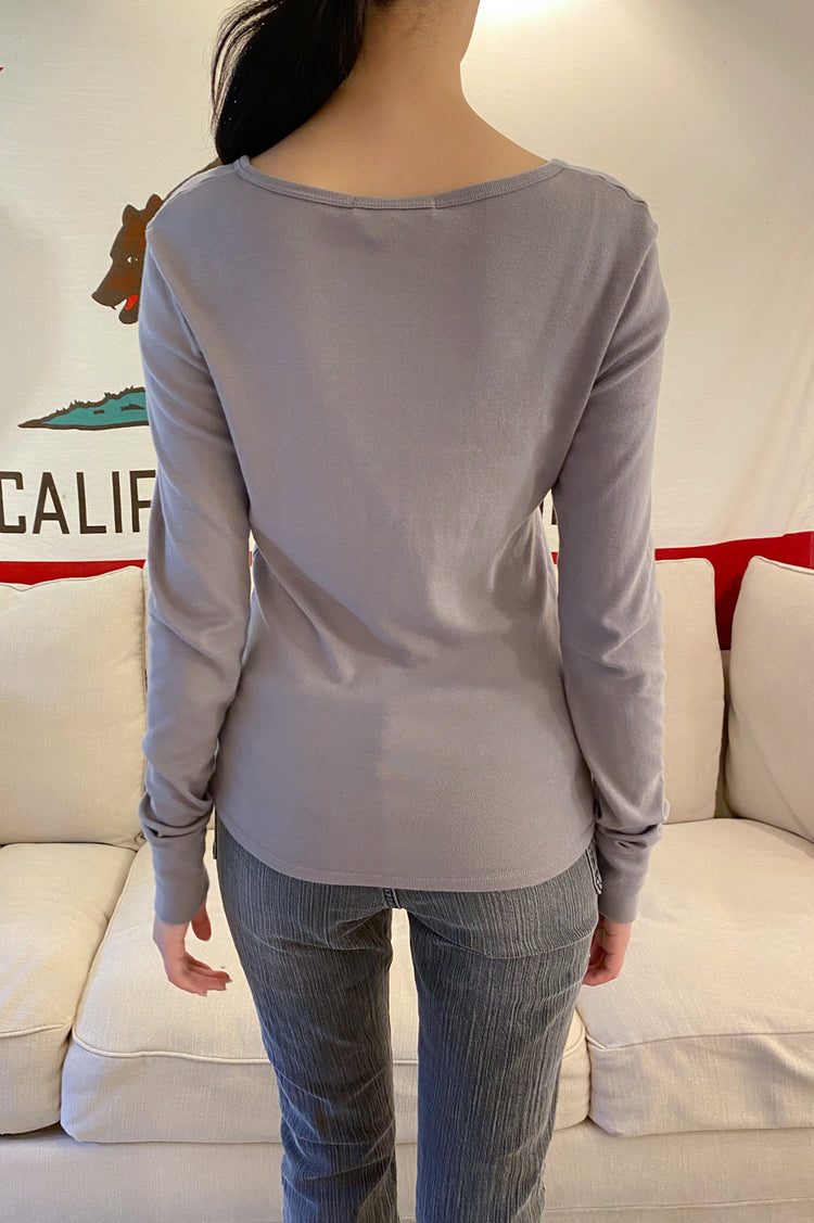 Zelly Long Sleeve Top – Brandy Melville Online Japan