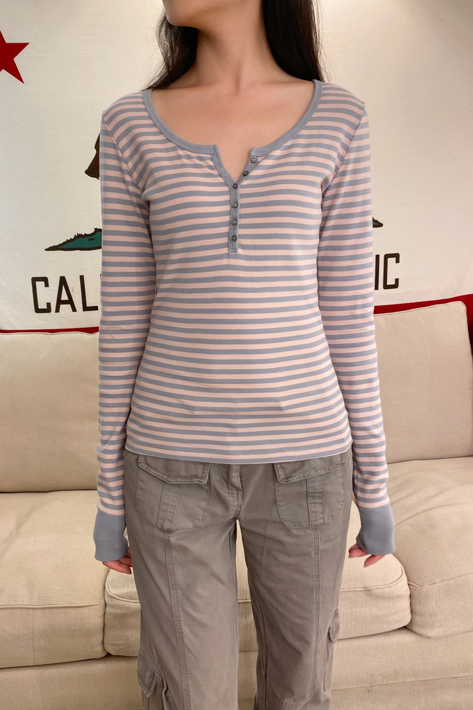Zelly Striped Top | 