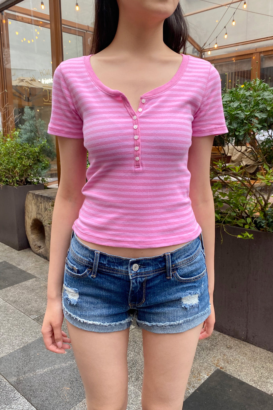 Zelly Striped Top | 