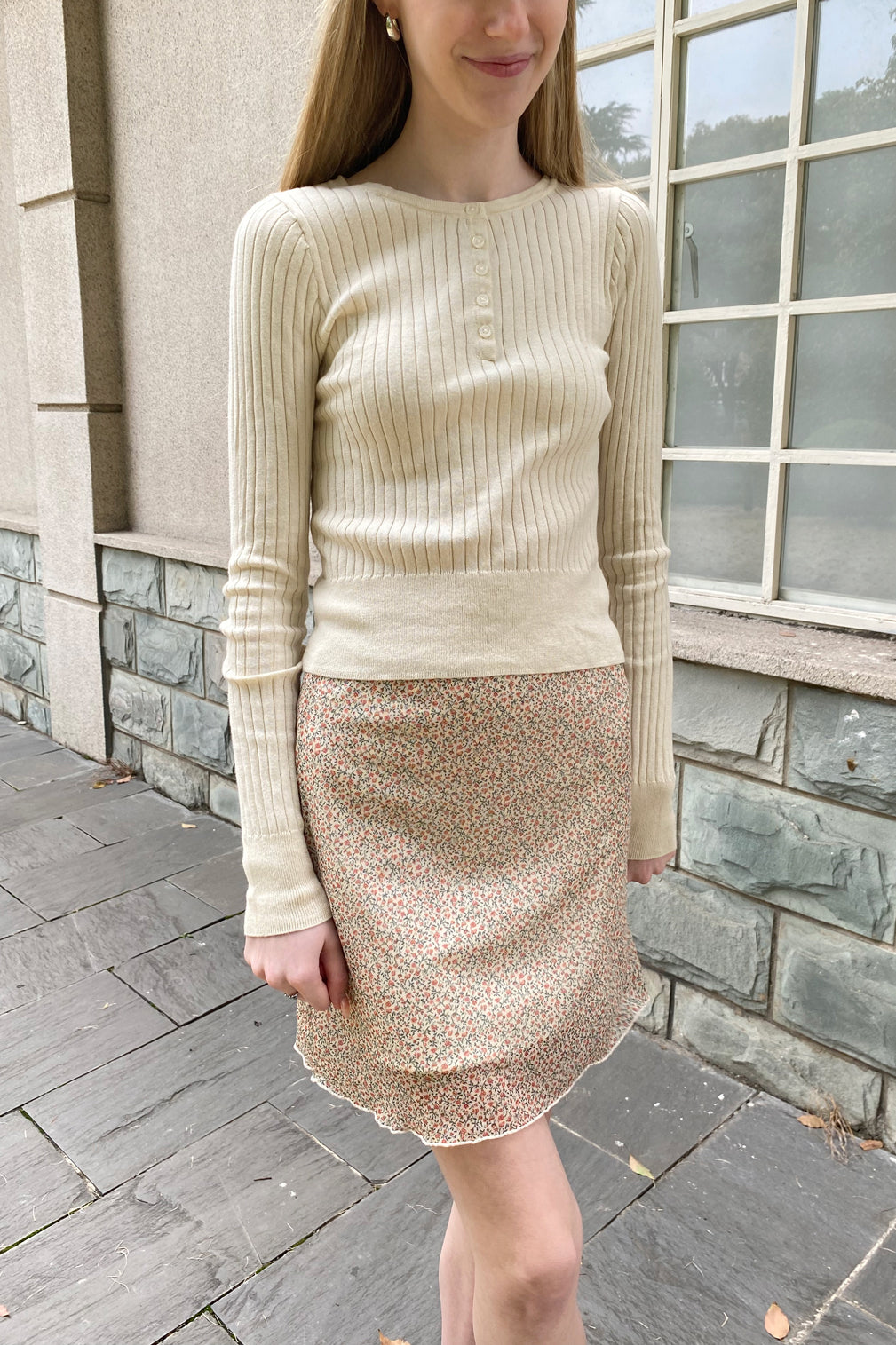 Zelly Top | Ivory / XS/S