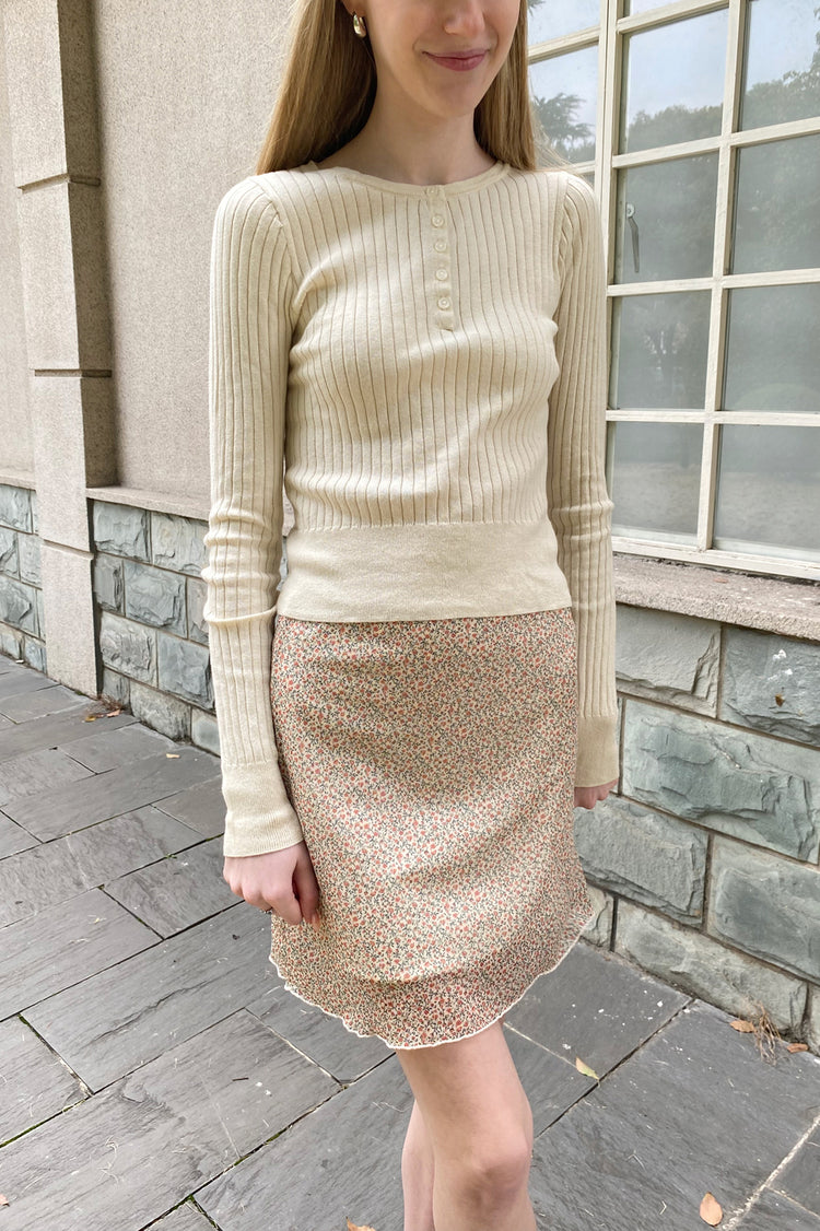 Zelly Top | Ivory / XS/S