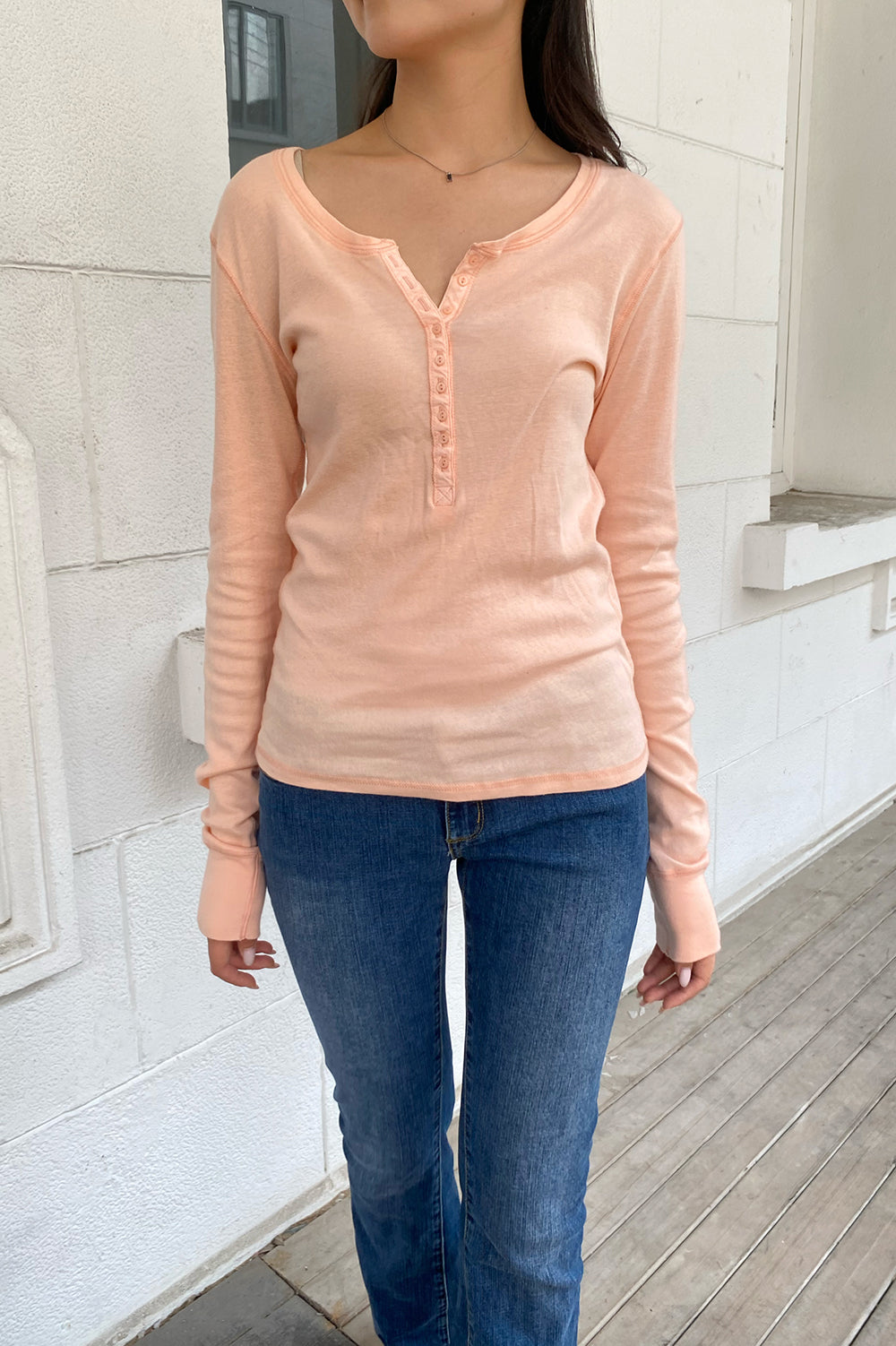 Zelly Top | Peach Pink / XS/S
