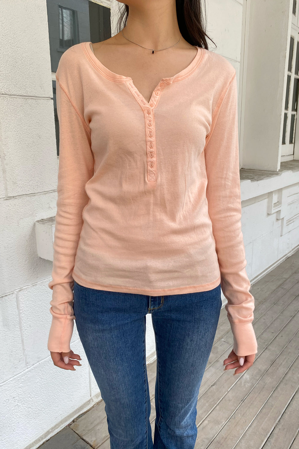 Zelly Top | Peach Pink / XS/S