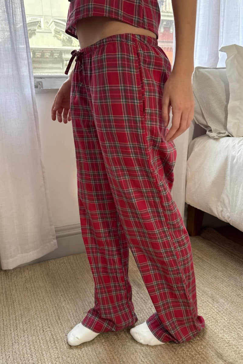 Noelia Plaid Pants | 