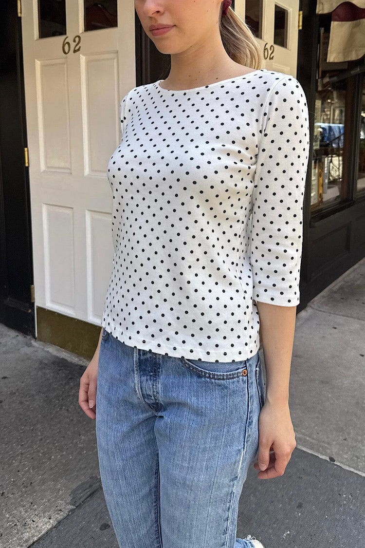 Jennie Polka Dots Top | 