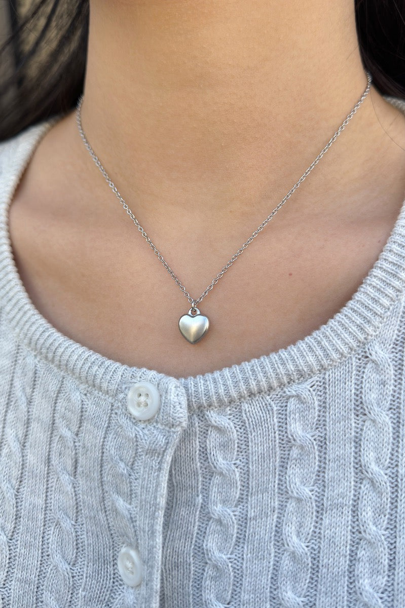 Silver Heart Necklace