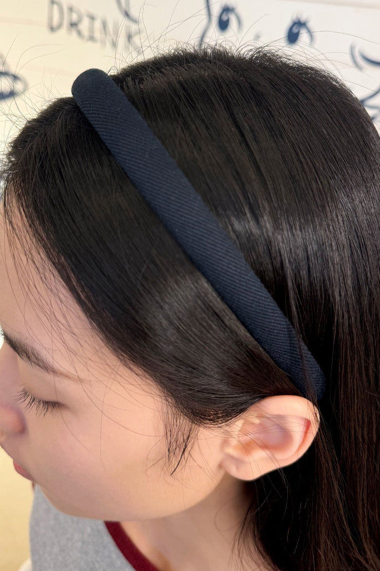 Red Headband | Navy