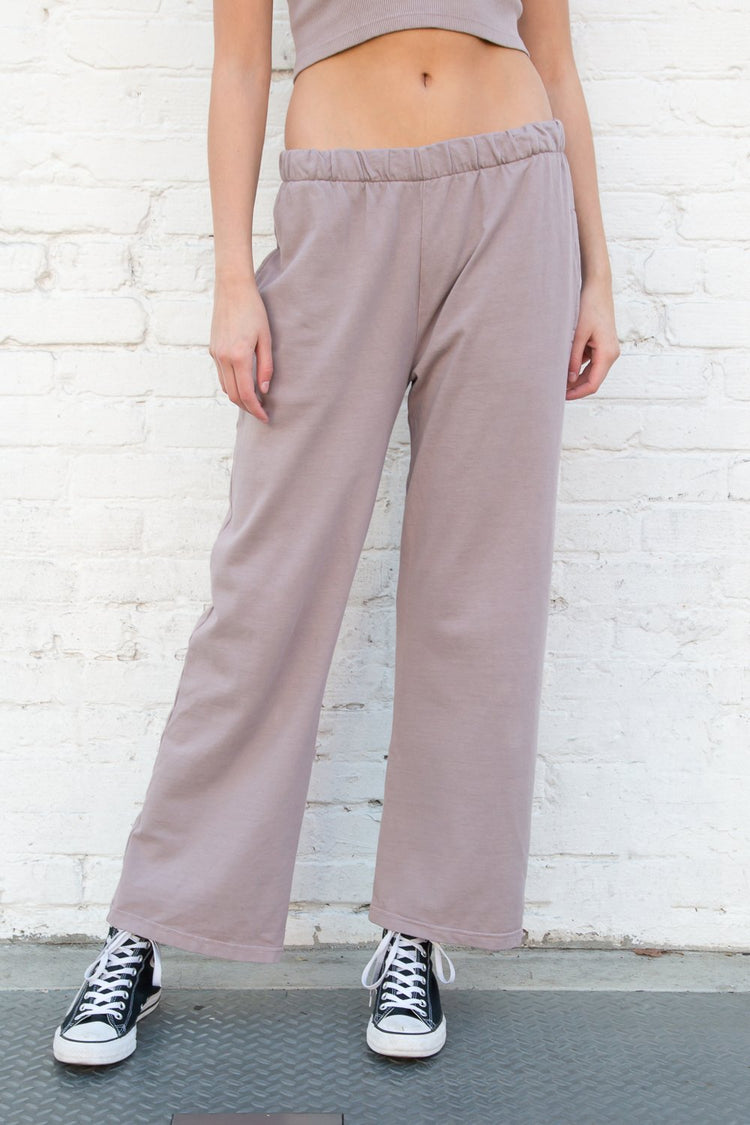 Anastasia Sweatpants | Purple Taupe / S/M