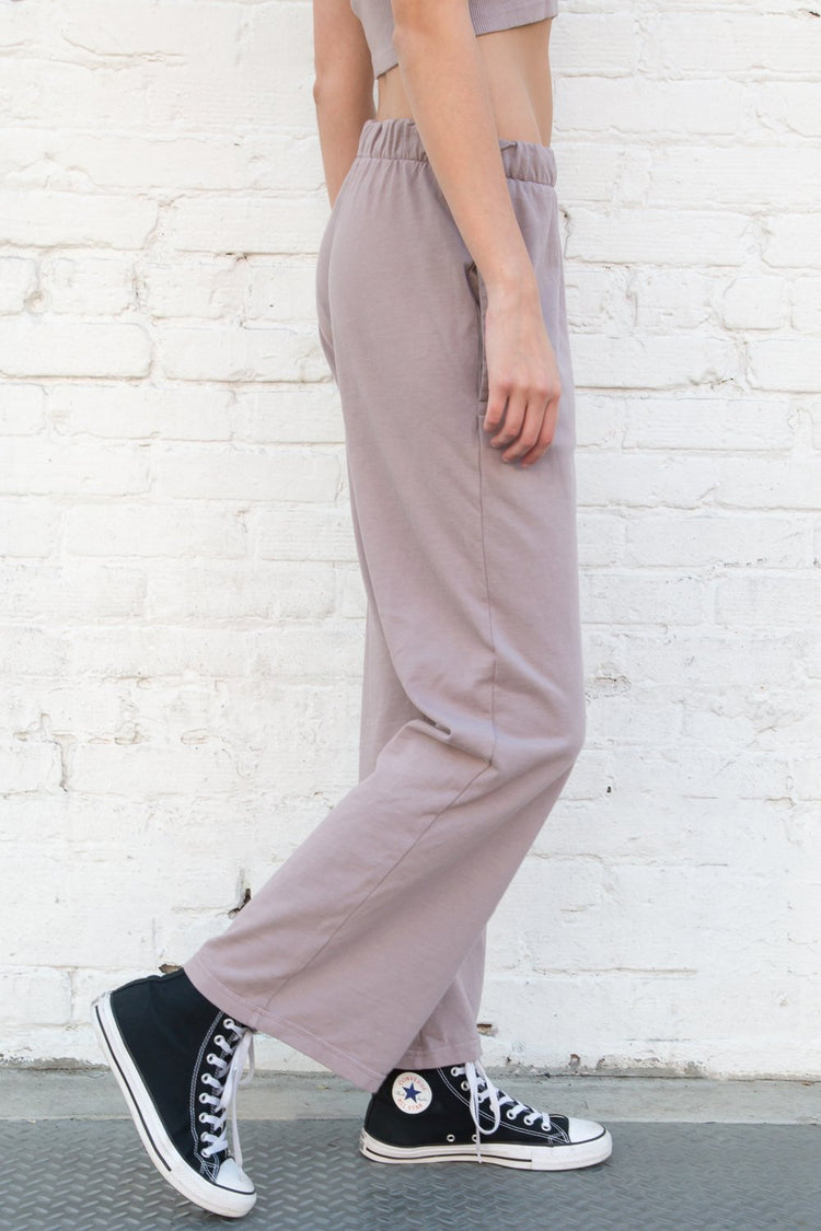 Anastasia Sweatpants | Purple Taupe / S/M