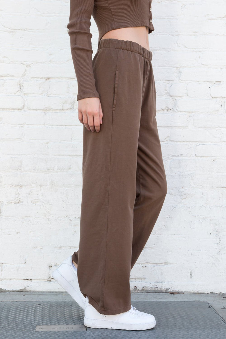 Anastasia Sweatpants | Brown / S/M