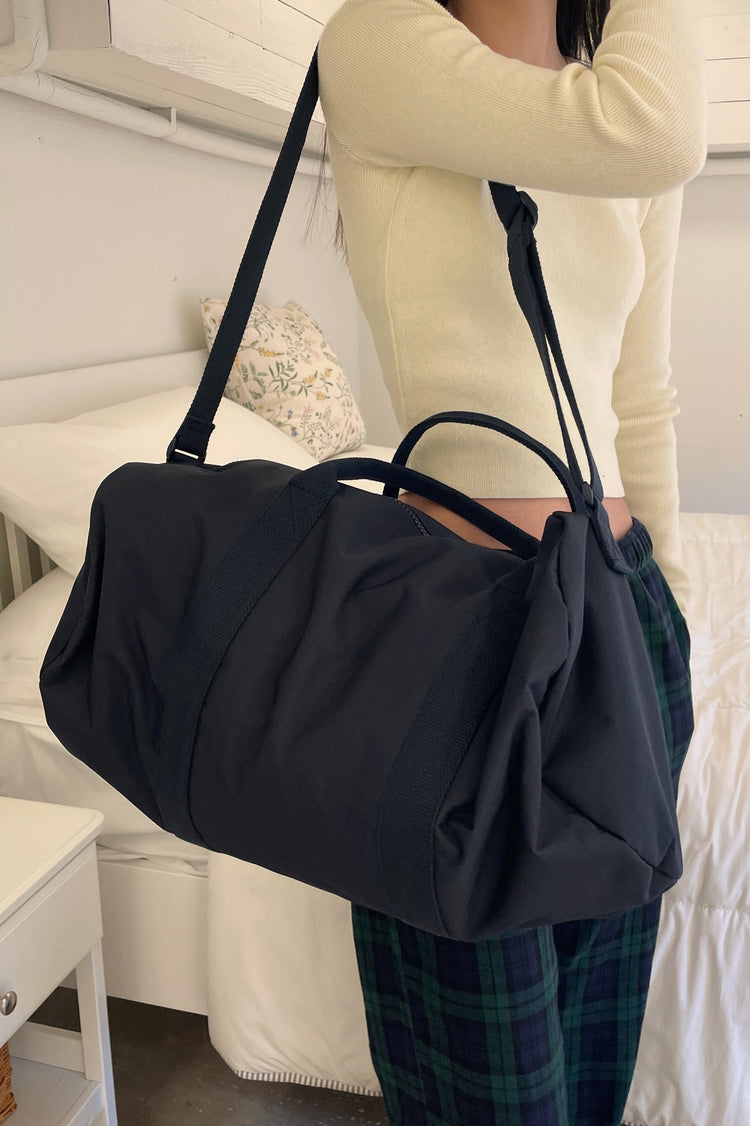 Navy Canvas Duffle Bag | Navy